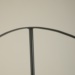 Sedia dal design moderno con struttura in acciaio verniciato antracite 